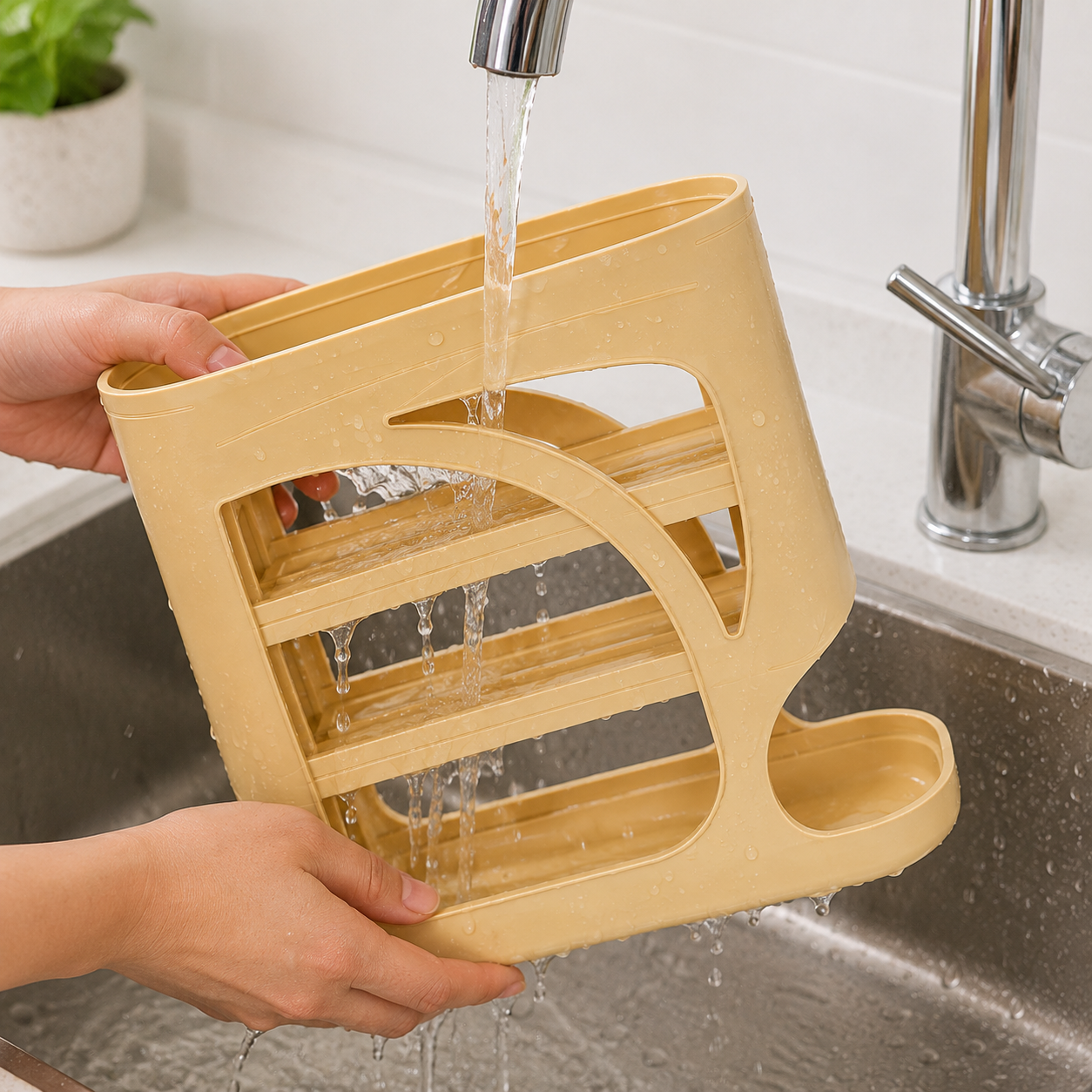 Organizador Automático de Huevos CLAPA™ | Ahorra Espacio y Mantén el Orden