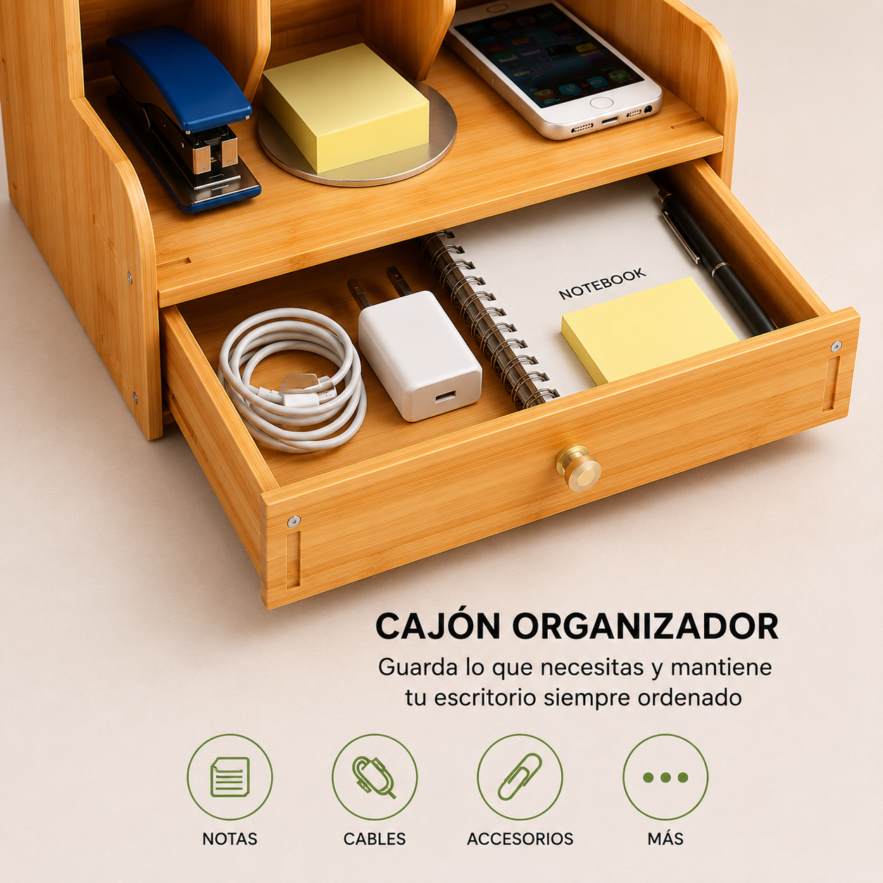 Organizador De Escritorio Multifuncional CLAPA™ | Ordena Y Optimiza Tu Espacio