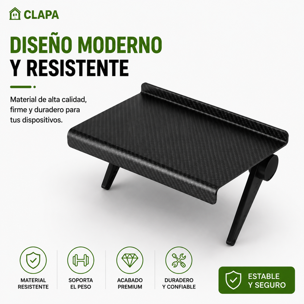 Soporte para Decodificador y Router CLAPA™ | Ordena tus Cables y Ahorra Espacio